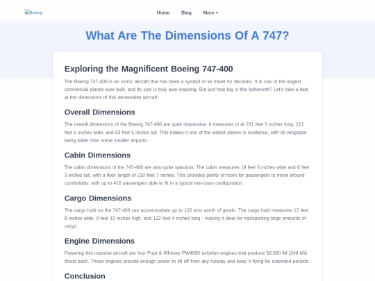 what-are-the-dimensions-of-a-747 screenshot