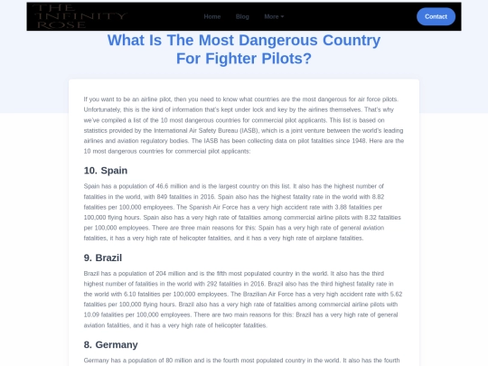 what-is-the-most-dangerous-country-for-fighter-pilots screenshot