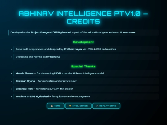 project-orange/credits screenshot