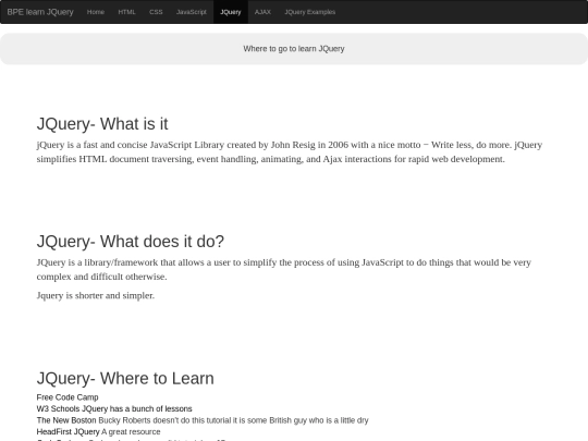 JQuery screenshot
