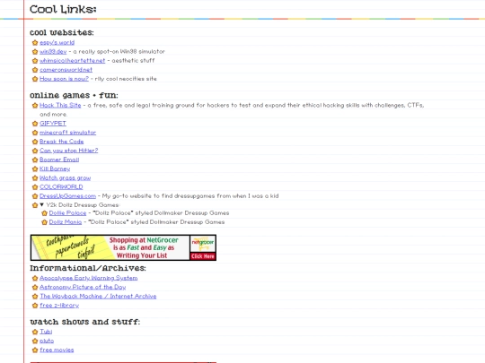 cool-links screenshot