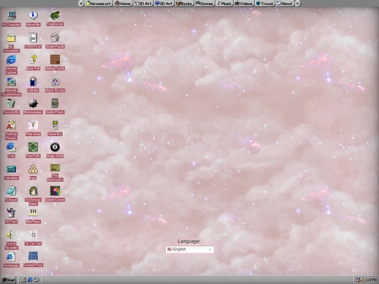 defaultpage screenshot
