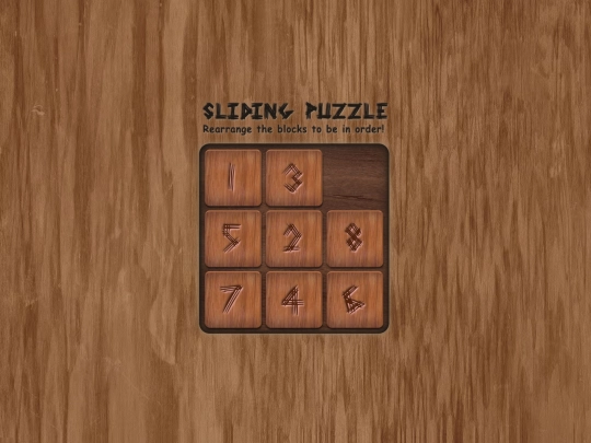 programs/Puzzle-Sliding-Tile/sliding-puzzle screenshot