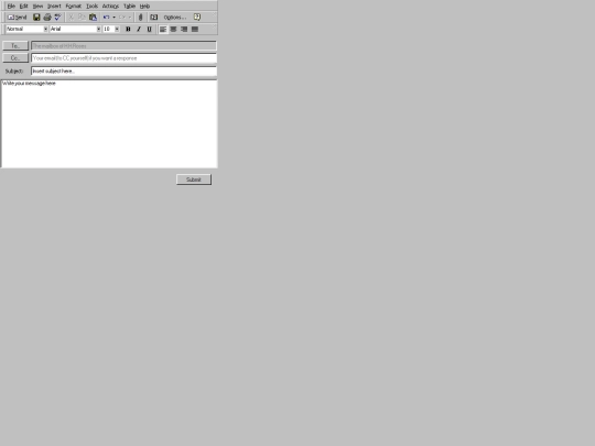 programs/email/contact-hhroses screenshot