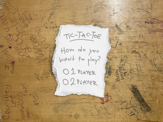 programs/tictactoe screenshot