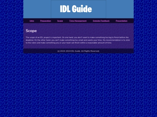 scope screenshot
