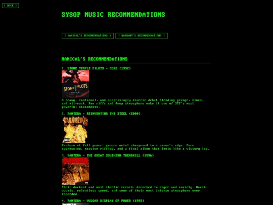 bbstemp/recommendations screenshot