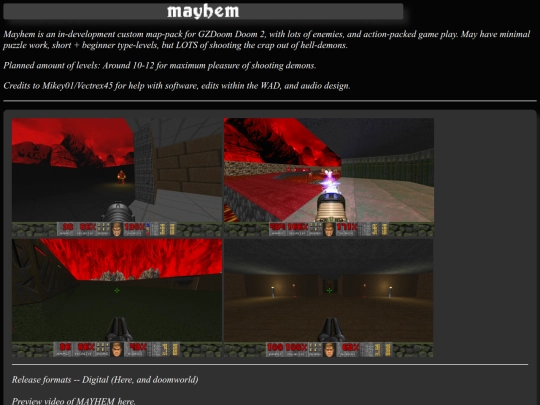 doom/mayhem/mayhem screenshot