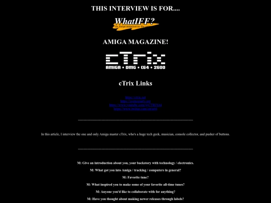 whatiff/interview screenshot