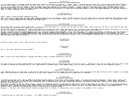 blog screenshot