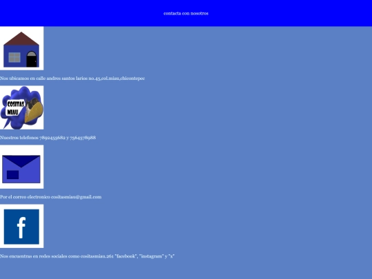 pagina 2.0/Contacto screenshot