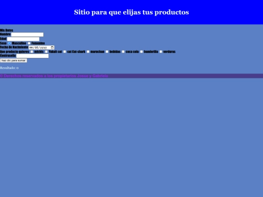 pagina2 cositas miau/comprar screenshot