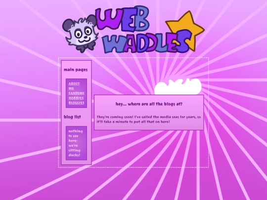 bloggies screenshot