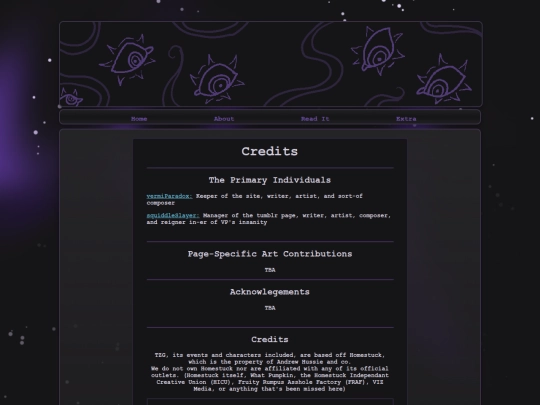 credits screenshot