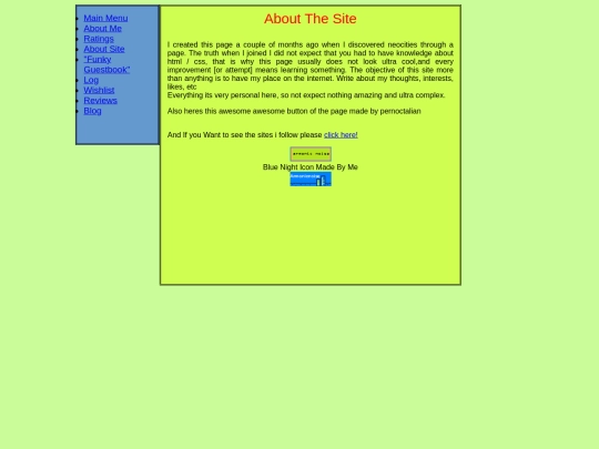 aboutsite screenshot
