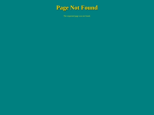 not_found screenshot