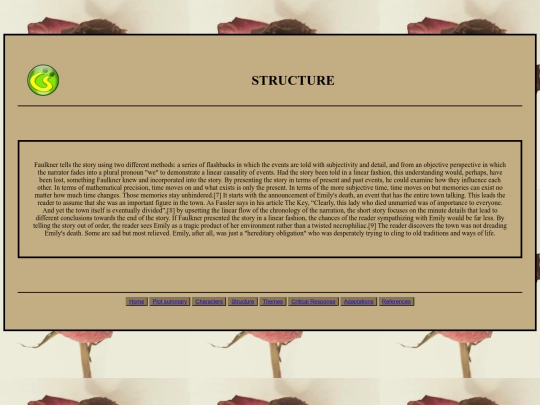 Structure screenshot