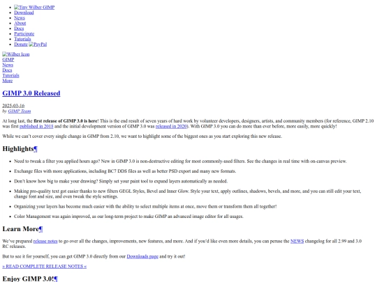 example_news screenshot