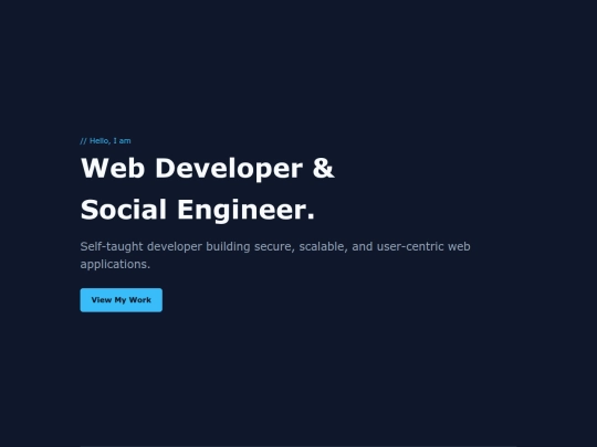 portfolio screenshot