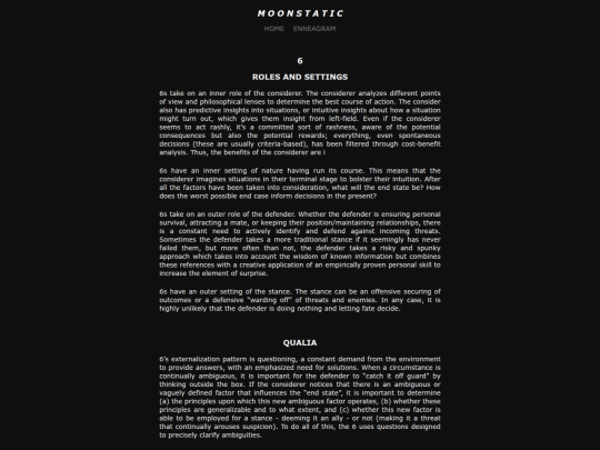 enneagram/dramaturgy/6 screenshot