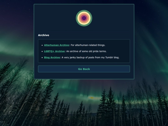 archive screenshot