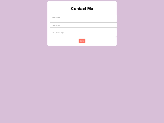 Contactme screenshot