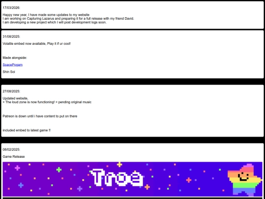 blog screenshot