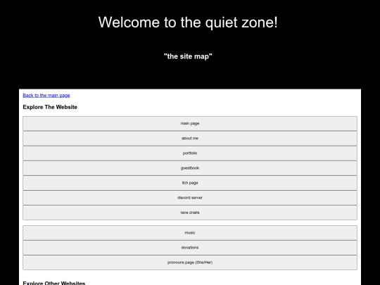 thequietzone screenshot