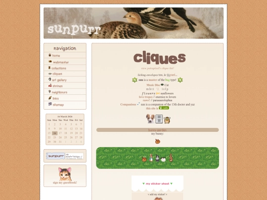 cliques screenshot
