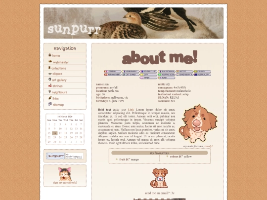 webmaster screenshot