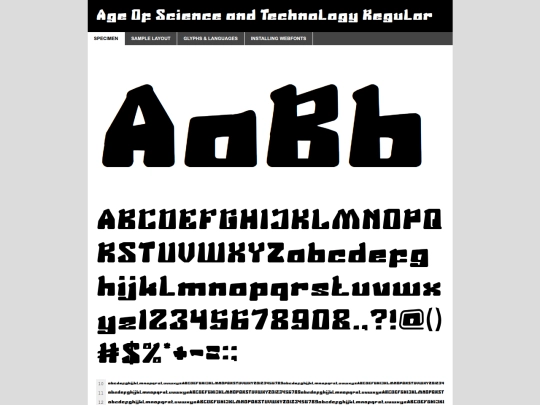 stuff/fonts/webfontkit-20250831-112515/aosat-demo screenshot