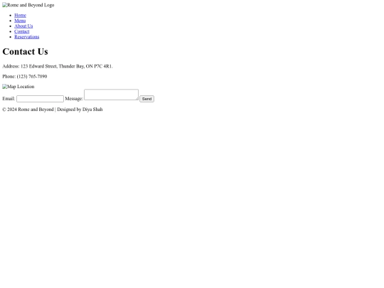 contact screenshot