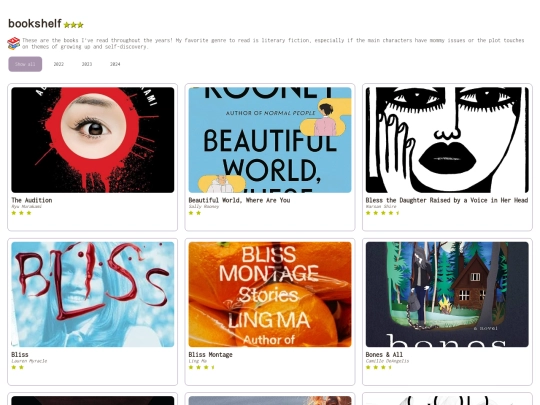 bookshelf screenshot