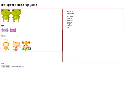 fristophers-playground/dressup screenshot