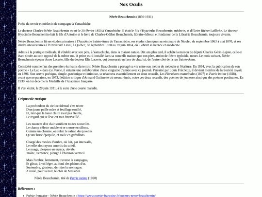beauchemin screenshot