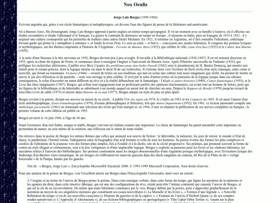 borges screenshot