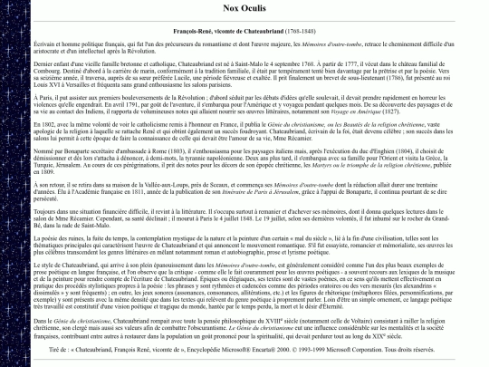 chateaubriand screenshot