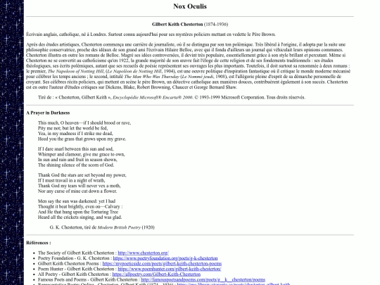 chesterton screenshot