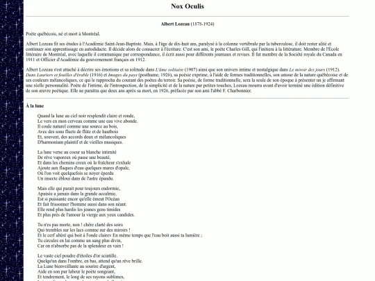 lozeau screenshot
