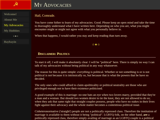 myadvocacies screenshot