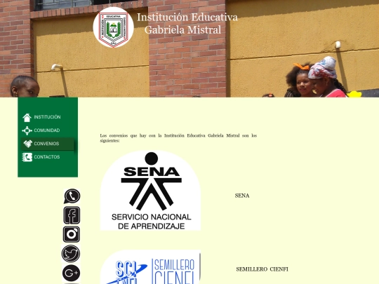 convenios screenshot