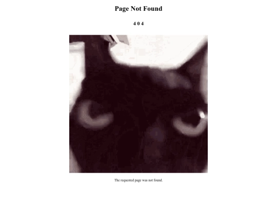 not_found screenshot