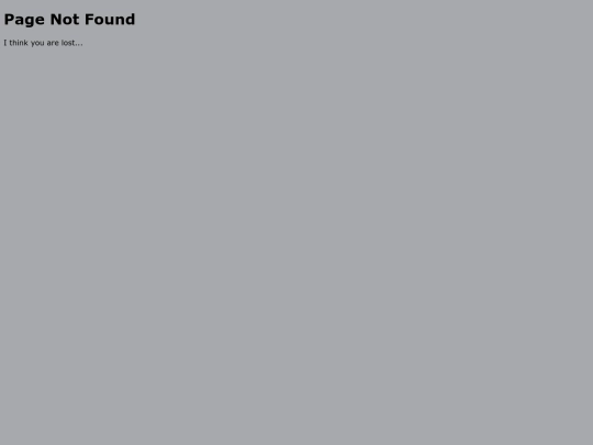 not_found screenshot
