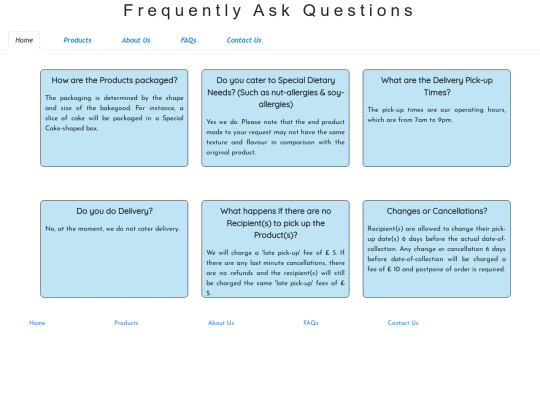 DA/faqs screenshot