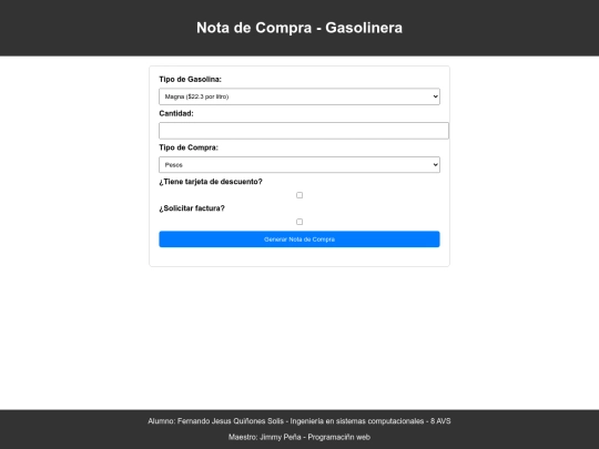 Gasolinera screenshot