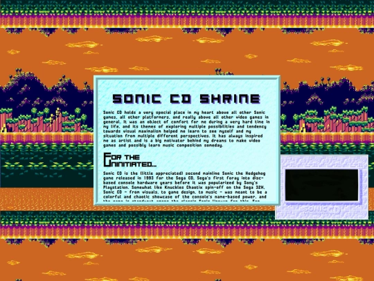 Misc/Sonic_CD_Shrine screenshot