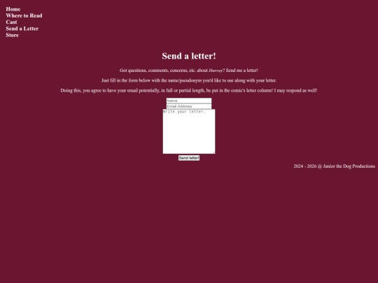letters screenshot