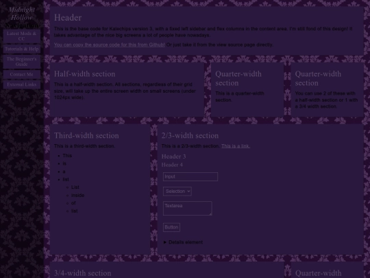 test screenshot