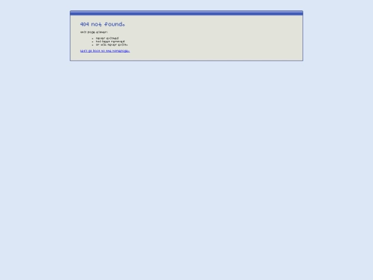 not_found screenshot