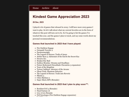 posts/2023-12-26-Kindest-Game-Appreciation-2023 screenshot